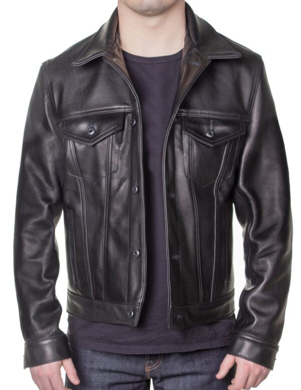 Schott NYC Naked Cowhide Jean Style Jacket 121 - schottglyfada.gr