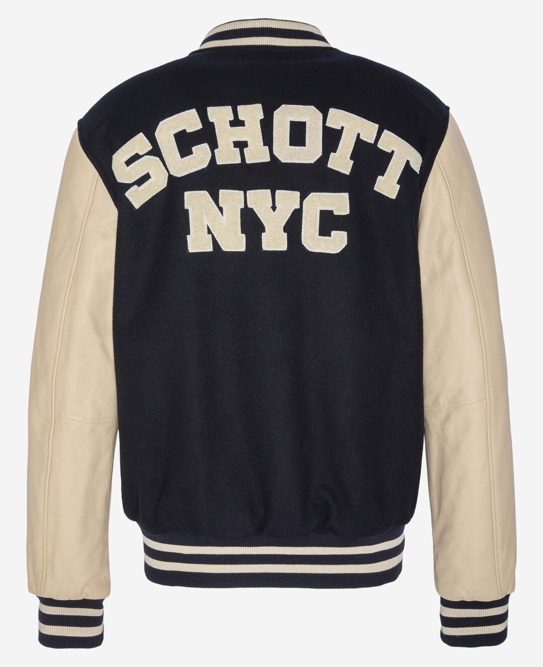 Schott NYC Varsity jacket LC8705 NAVY