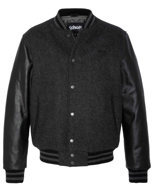 Schott NYC Varsity jacket LC8705 Grey