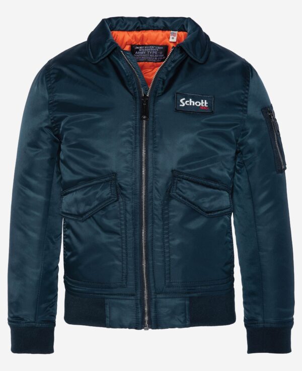 Schott NYC Kids CWU flight jacket 210100D NAVY