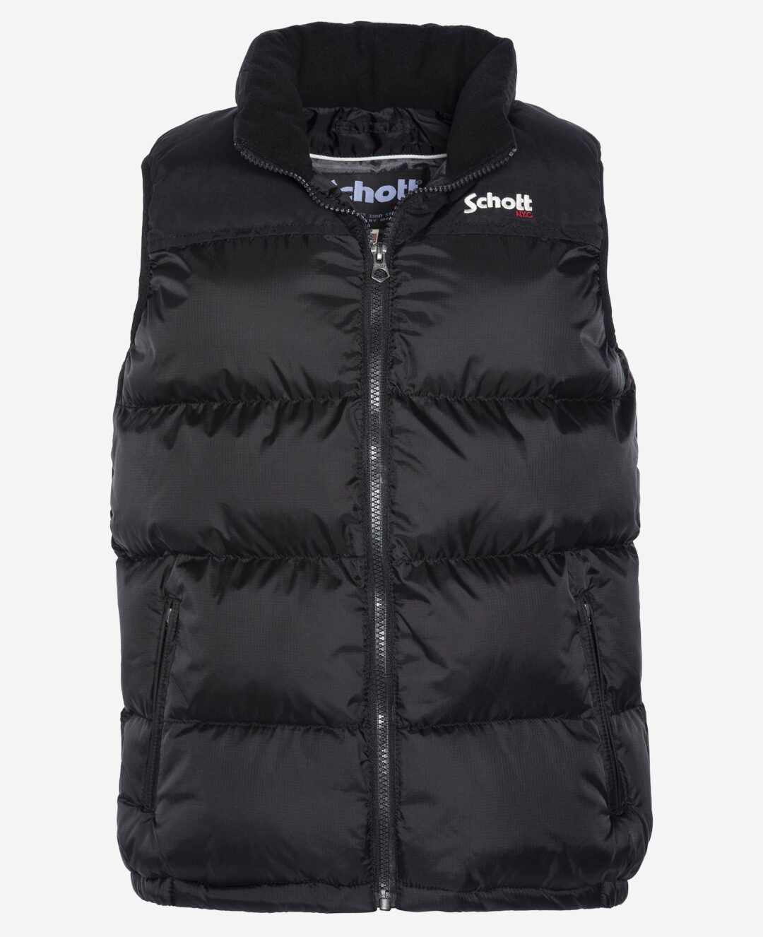 Schott NYC Sleeveless puffer jacket UTAHVB BLACK