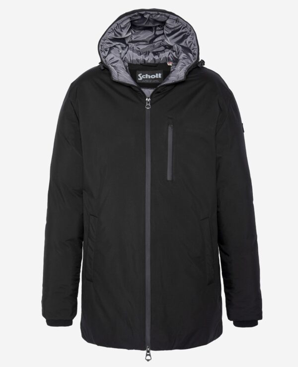 Schott NYC Puffer jacket FARGO2 BLACK